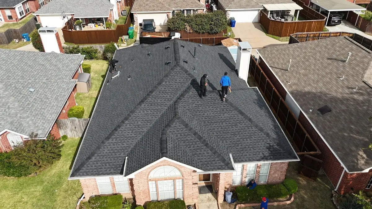 Commercial Roofing work in progress on a Canterbury property